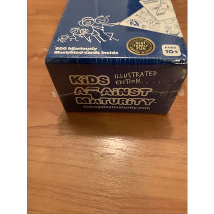Kids Against Maturity Illustrated Edition Card Game Ages 10 & Up