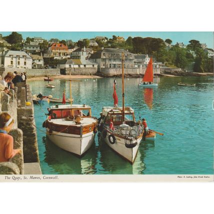 The Quay, St Mawes, Cornwall - John Hinde # 2DC 231