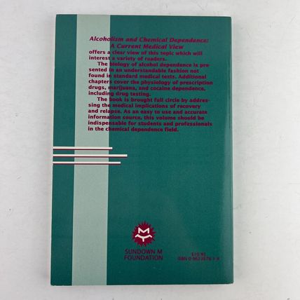 Alcoholism & Chemical Dependence Current Medical View Frederick A Montgomery AA