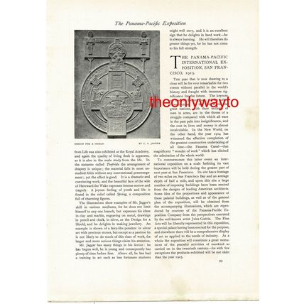 Panama-Pacific International Expo, San Francisco, Book Illustration (Print)