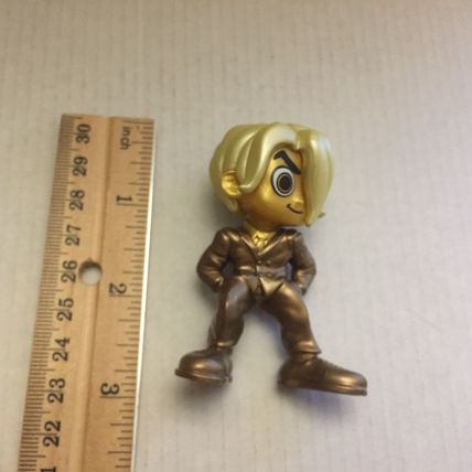 Netflix One Piece Sanji 3'' Exclusive Gold Finish Figure
