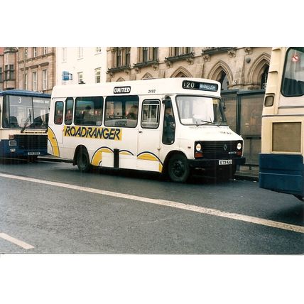 Colour Photograph of United Automobile Services Ltd. - E73 KAJ