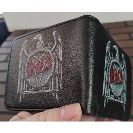 SLAYER - Rocksax Silver Eagle Bi-Fold LicensedWallet ~New~