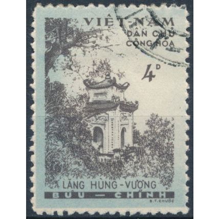 Hung Wong Anniversary Day: 4d - Vietnam 1960 - F H - MiNr 124