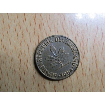 1964g 2 Pfennig Germany Coin