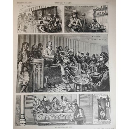 All the World at Paris : The Paris Exhibition. Harper's Weekly Sept. 21, 1878