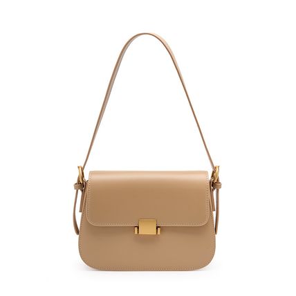 Real Leather Purse for Women Crossbody Bag Bronze
