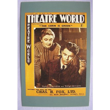 c.1980s PC Theatre World magazine cover, 1938