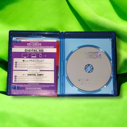 Bad Grandpa Blu-ray With Slip Cover Unrated Johnny Knoxville Spike Jonze