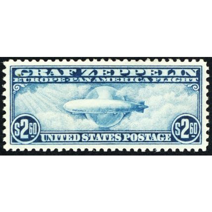 C15, Mint NH SUPERB $2.30 Zeppelin - Nice Centering! READ - Stuart Katz