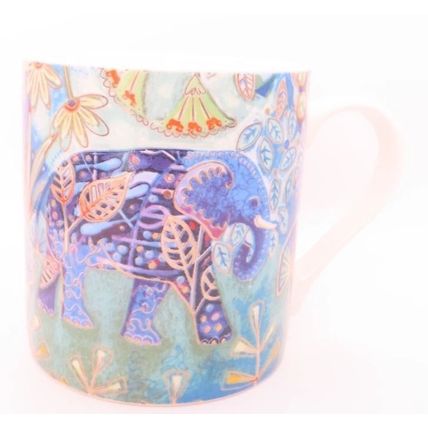 Elephant Mug Fine China 9 CM Boxed Tableware Drinks Gift
