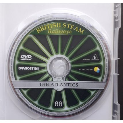 THE ATLANTICS - railway DVD - British Steam Railways no. 68 (2007)