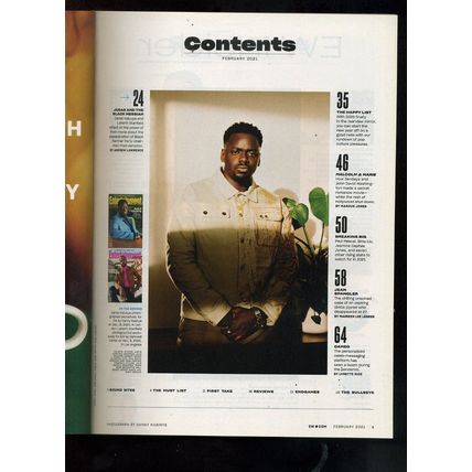 Entertainment Weekly Mag FEB 2021 LaKEITH STANFIELD cover 2 of 2 Gwen Stefani