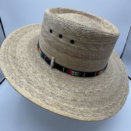 Elegante De Lujo Straw Hat Size 7 3/8 Mexico 59 Unisex Great Cond
