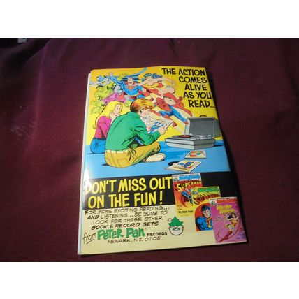 SUPERMAN: MAN FROM KRYPTON Book & Record Set! VF/NM-! 1978!! $35.00 Shipped!