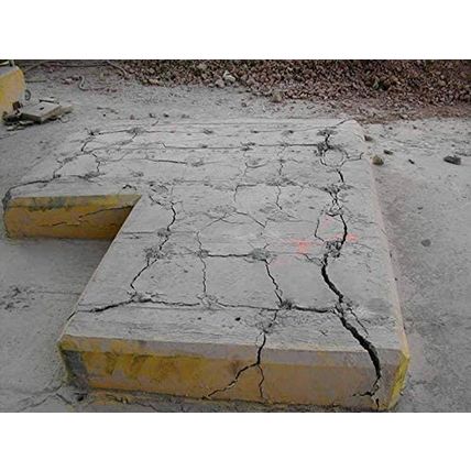 Expansive Demolition Grout 11 Lb. Bucket for Rock Breaking, Concrete Cutting, Ex