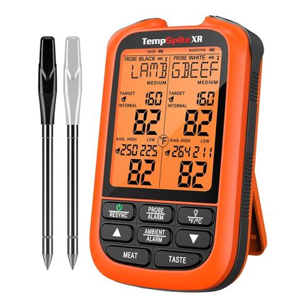 Thermopro Tempspike 1000FT Wireless Meat Thermometer Digital with 2 Upgraded Ult