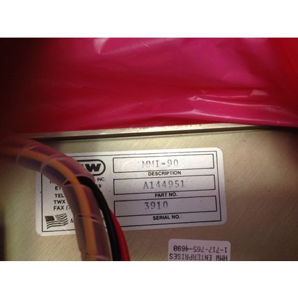 HMW A144951 OPERATOR INTERFACE MONITOR MMI-90 LANDIS 3200,MM1-90,FD
