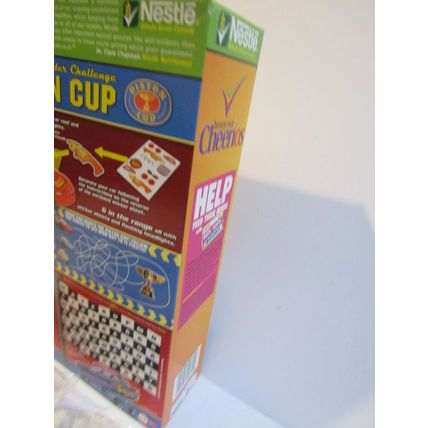 Nestle 2006 Honey Nut Cheerios Light Speeder Cars Cereal Box & Set 6 Sealed Cars