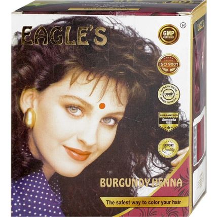 12 x EAGLE'S Henna for hair -BURGUNDY / 12 pcs. X 10 gr/ 'NEW'