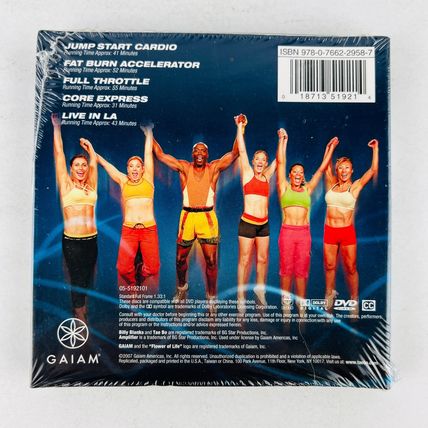 Billy Blanks TAEBO Amped DVD NEW Factory Sealed - 5 Full-Length Tae Bo Workouts