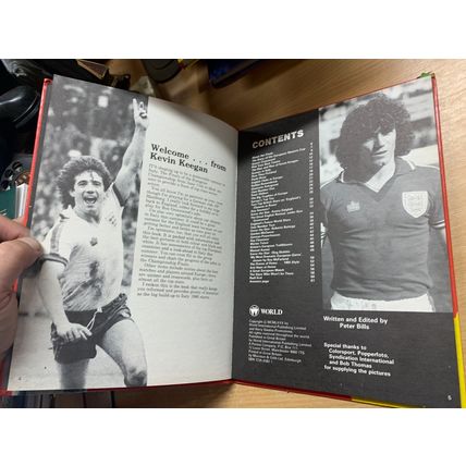 1980 "KEVIN KEEGAN'S EUROPEAN SOCCER SPECIAL" FOOTBALL ANNUAL HB BOOK (P3)