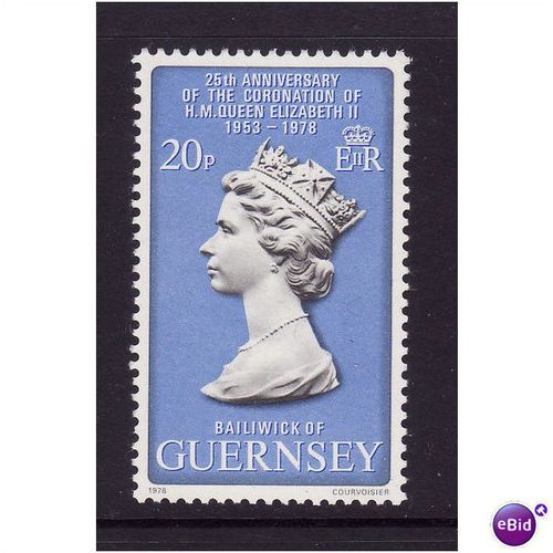 GUERNSEY 1978 CORONATION SG 167 U/M MINT