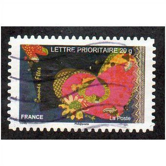 FRA 2008 (55c) 'GREETINGS -BONNES FETES ' FINE USED (EBID11214)