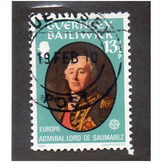 GUE 1980 13.5P 'EUROPA' FINE USED (EBID24-664)