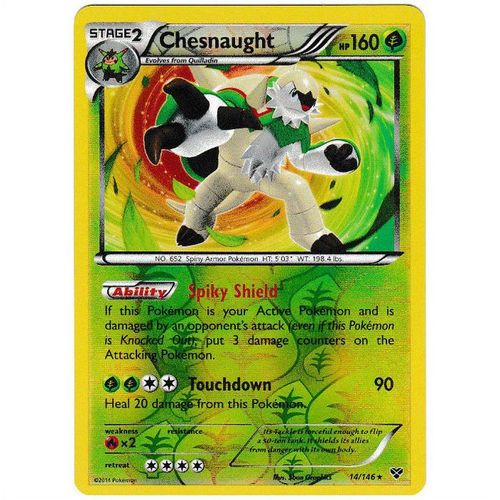 Pokemon XY - #14/146 - Chesnaught Rev Holo