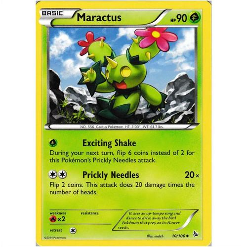 Pokemon XY Flashfire - #10/106 - Maractus