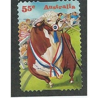 AUS 2010 55c (S/A) 'COME TO THE SHOW ' FINE USED (EBID36-661)