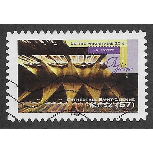 FRA 2011 (58c) 'GOTHIC ART - METZ 57' FINE USED (EBID56-533)