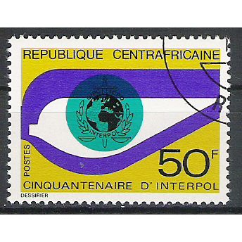 Centrafricaine N° 212 YVERT OBLITERE ( USED )