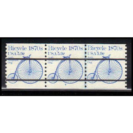 1901a 5.9c Bicycle Fine MNH Dry Gum PNC 4/3 PA2328