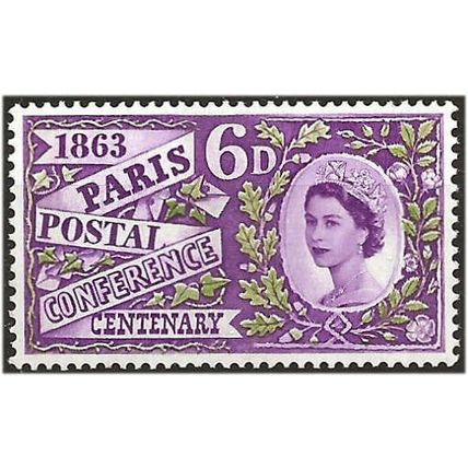 1963 Nature PHOSPHOR Set SG637p-638p Unmounted Mint .