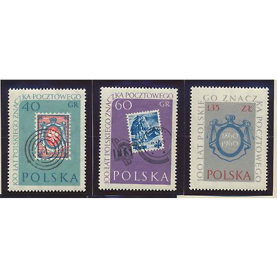 Poland Stamps Scott #909 To 913, Mint Hinged
