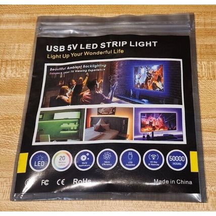 Topled Lights NEW USB 5V LED Light Connectors & Remote - NO LIGHTS
