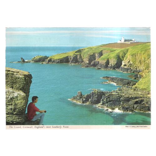 THE LIZARD.. used postcard 1985 postmark by John Hinde =