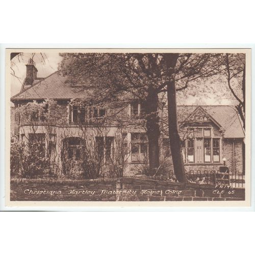 Christiana Hartley Maternity Home Colne Postcard Lancashire CLE45