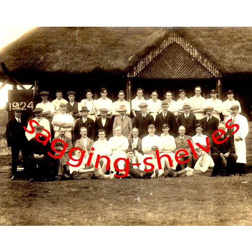 Surrey - ALBURY- Village Cricket Team - 1924 - Original Photo - 19x15cm - VGC