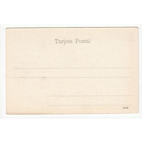 Recuerdos del Peru Postcard Early Undivided Back 31483