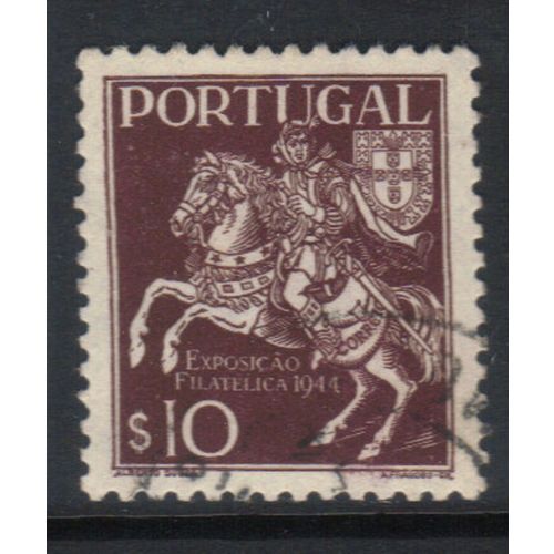 PORTUGAL 1944 3rd STAMP EXHIBITION 10c VALUE USED