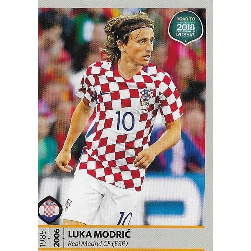 Panini's Road to FIFA World Cup Russia 2018 Stickers: No.26 - Modrić