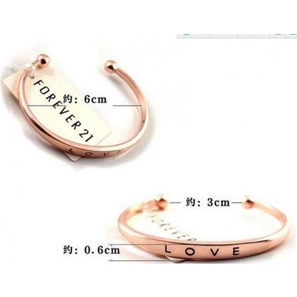 White Gold LOVE Bangle