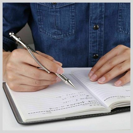 Fidget Spinner Think Ink Pen Magnetic Metal Roller Pen Stress Decompression Toy