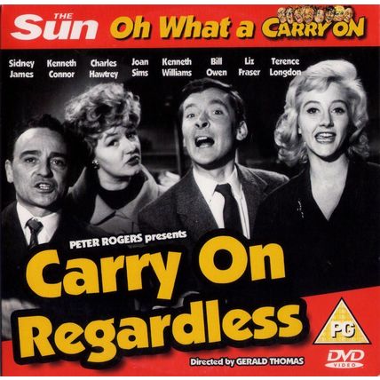 Carry On Regardless DVD Promo The Sun Newspaper Full Film Sidney James