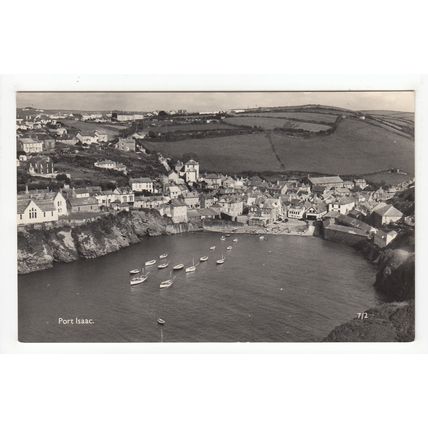 Port Isaac Postcard RP Cornwall Overland Views