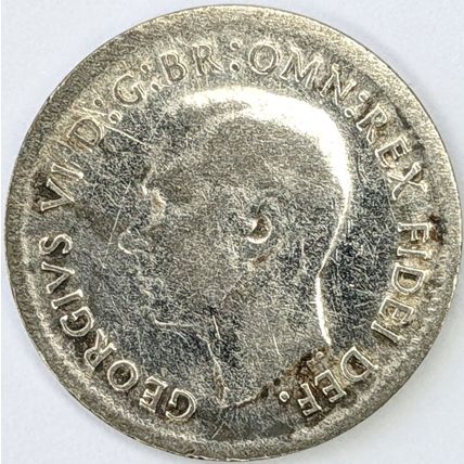 AUSTRALIA 1950 Threepence 50% Silver (A - D)