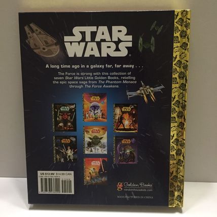 Little Golden Book Collection - Seven Star Wars Books in One (Hard Cover)